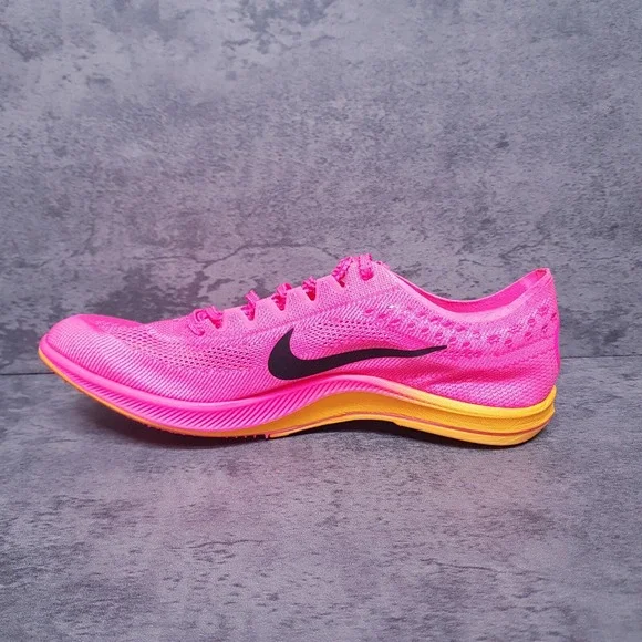 NIKE ZoomX Dragonfly Track Spikes Mens 9.5 Womens 11 Hyper Pink Orange - Picture 3 of 8